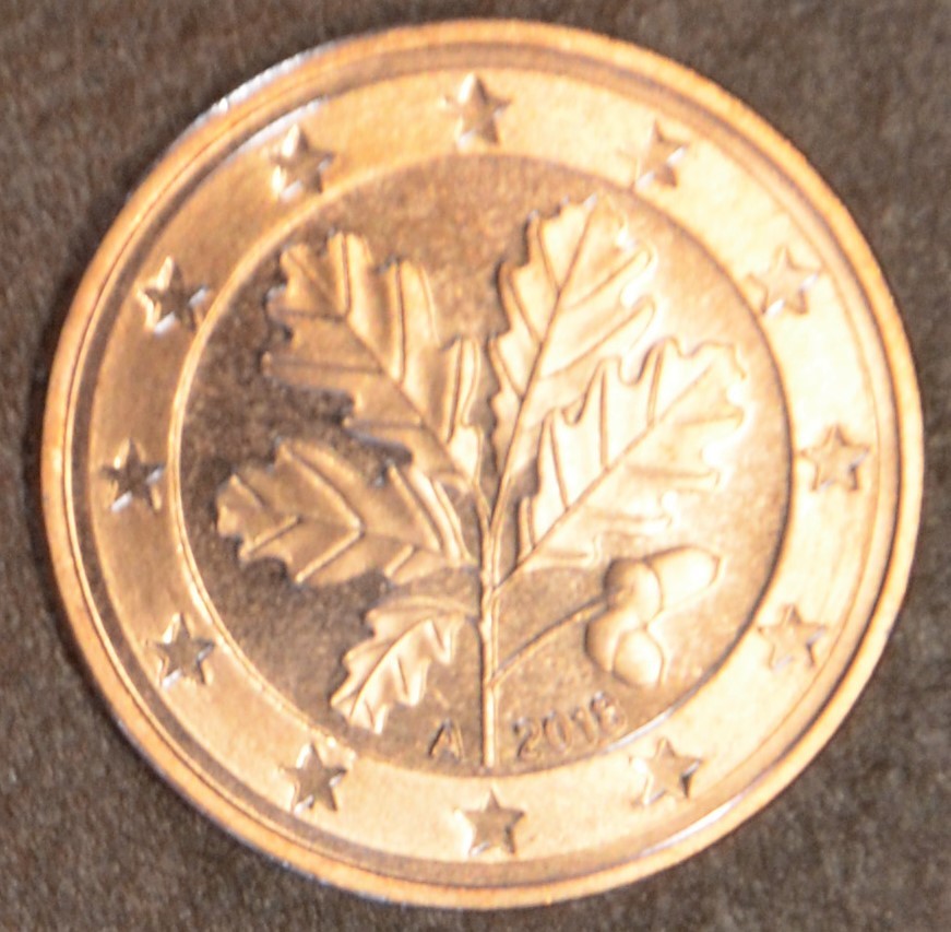 5 cent Németország "A" 2018 (UNC)