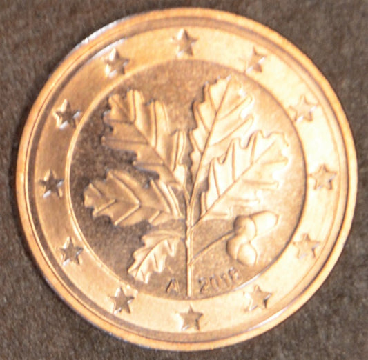 5 cent Németország "A" 2018 (UNC)