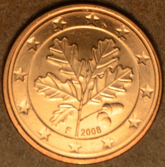 5 cent Németország "F" 2008 (UNC)