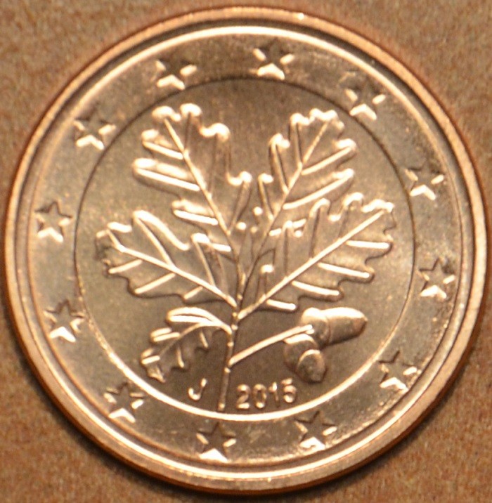 5 cent Németország "G" 2015 (UNC)
