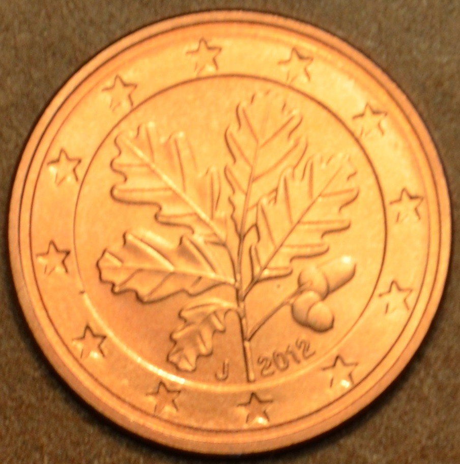 5 cent Németország "J" 2012 (UNC)
