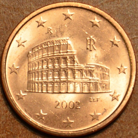 5 cent Olaszország 2002 (UNC)