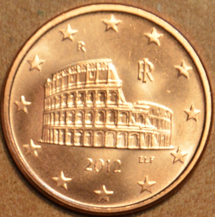 5 cent Olaszország 2012 (UNC)