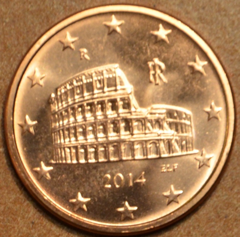 5 cent Olaszország 2014 (UNC)