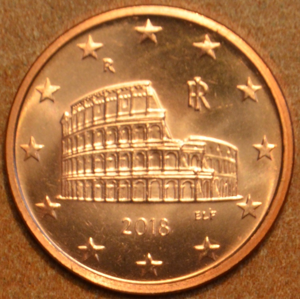 5 cent Olaszország 2018 (UNC)