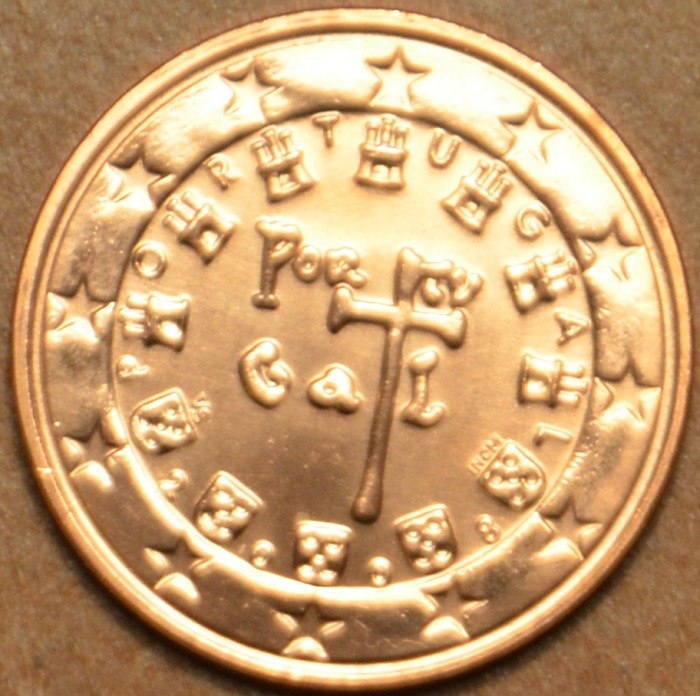 5 cent Portugália 2008 (UNC)