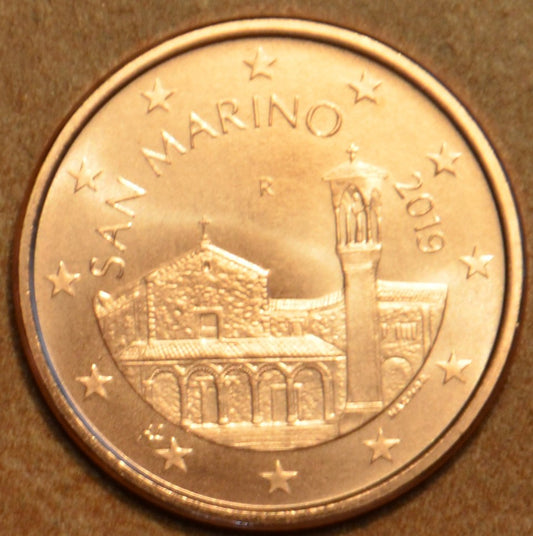 5 cent San Marino 2019 - Új dizájn (UNC)