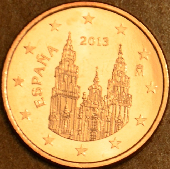 5 cent Spanyolország 2013 (UNC)