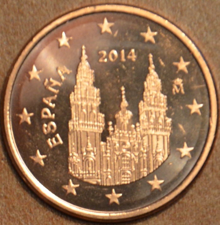 5 cent Spanyolország 2014 (UNC)