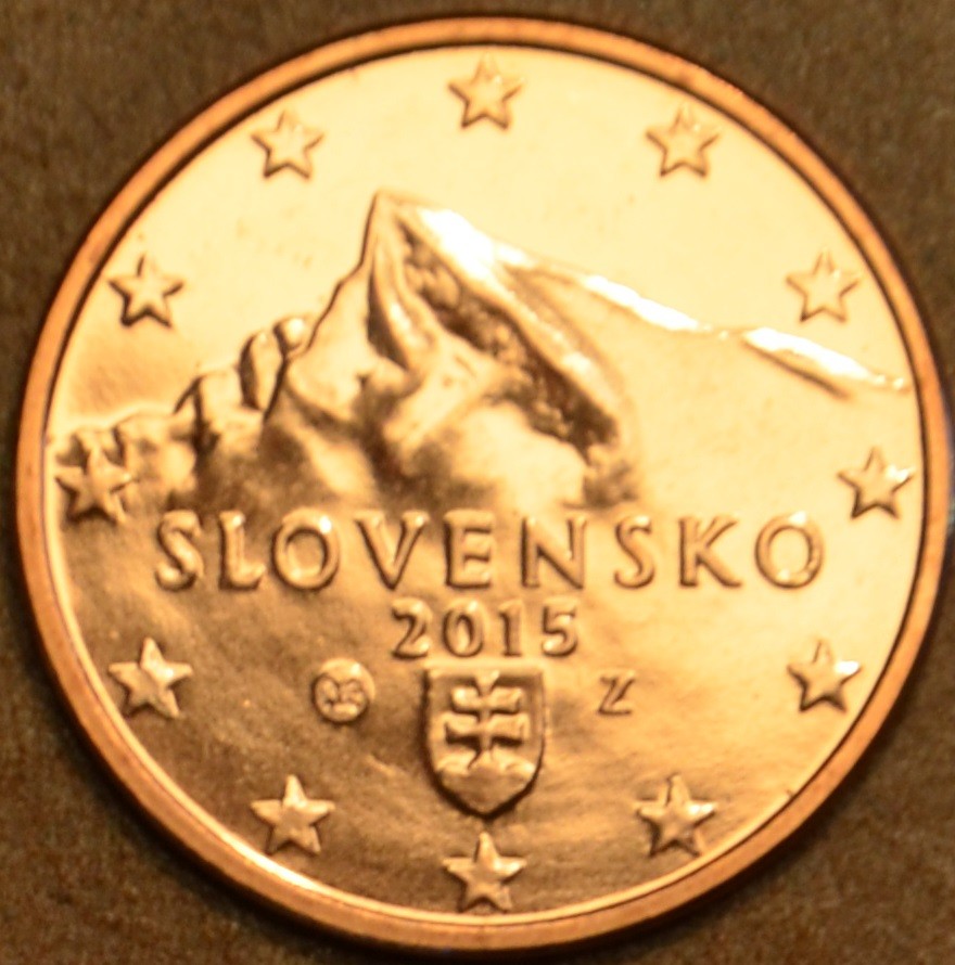 5 cent Szlovákia 2015 (UNC)