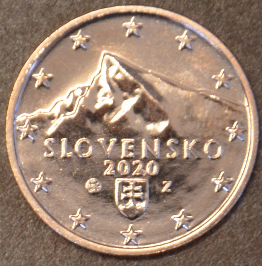 5 cent Szlovákia 2020 (UNC)