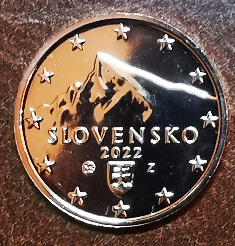 5 cent Szlovákia 2022 (UNC)