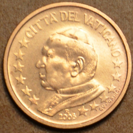 5 cent Vatikán 2005 János Pál II (BU)