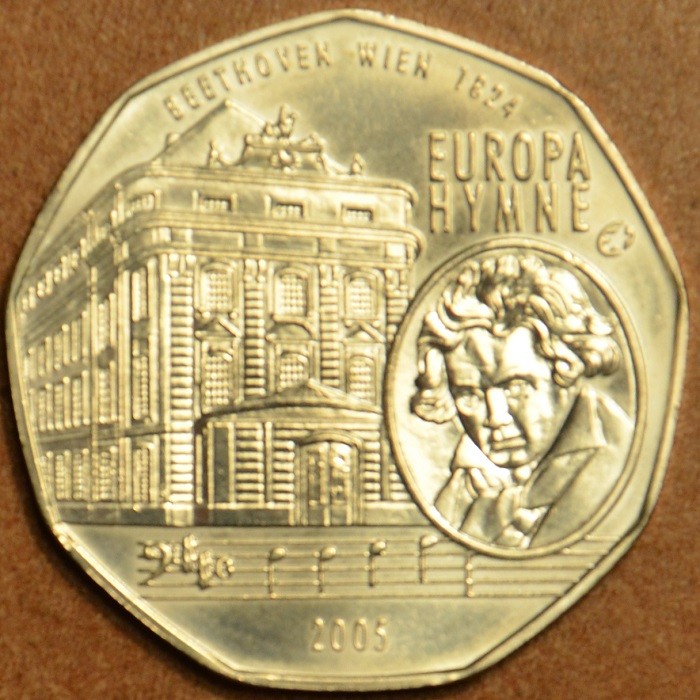 5 Euro Ausztria 2005 - Ludwig van Beethoven  (UNC)