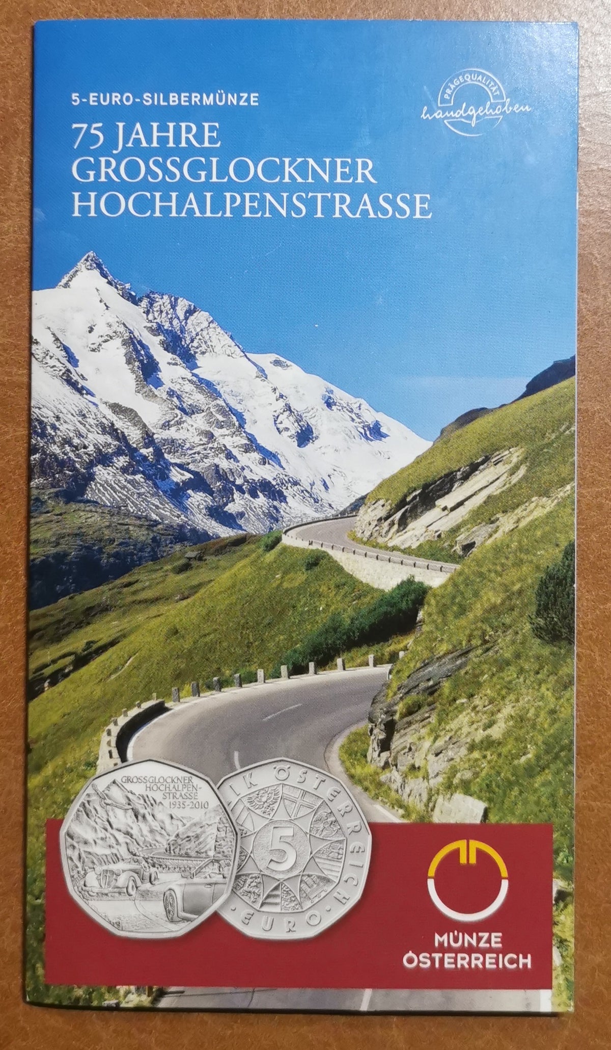 5 Euro Ausztria 2010 Grossglockner (BU)