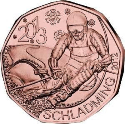 5 Euro Ausztria 2012 - Schladming (UNC)