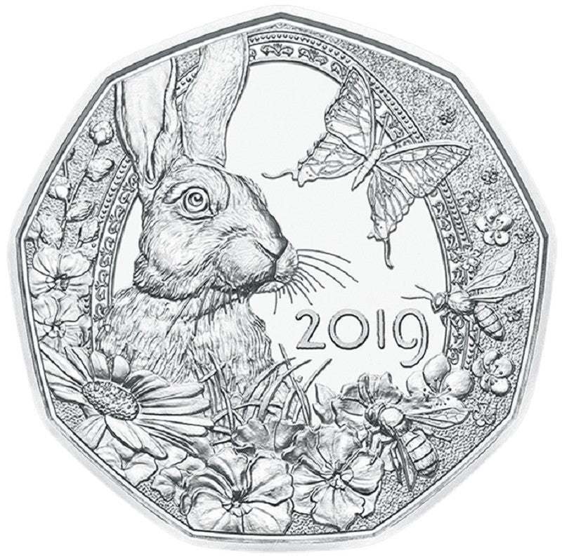 5 Euro Ausztria 2019 Az ébredő természet (BU)