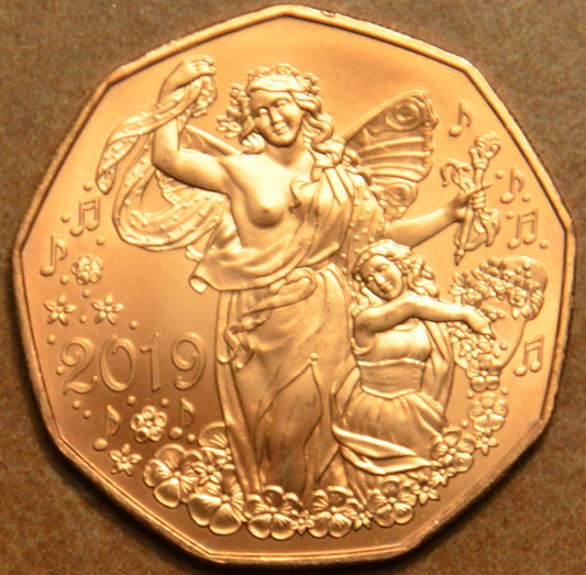 5 Euro Ausztria 2019 Újévi érme (UNC)