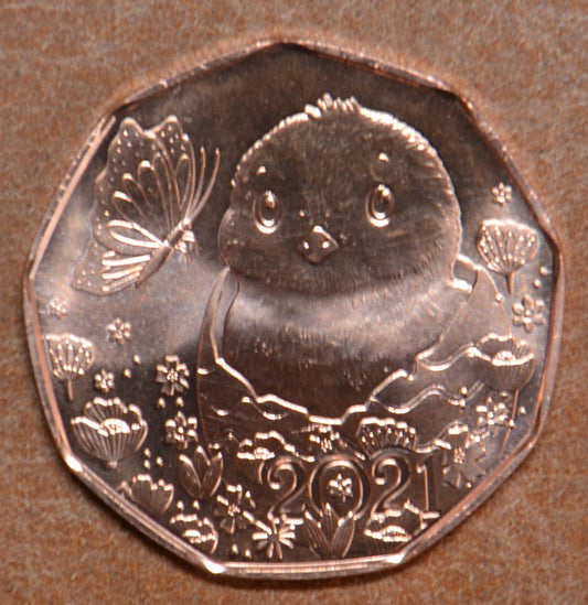 5 Euro Ausztria 2021 - Húsvéti érme (UNC)