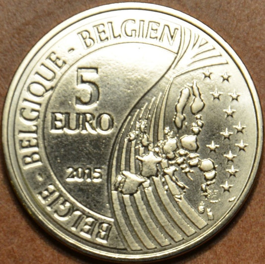 5 Euro Belgium 2015 Mons (BU)