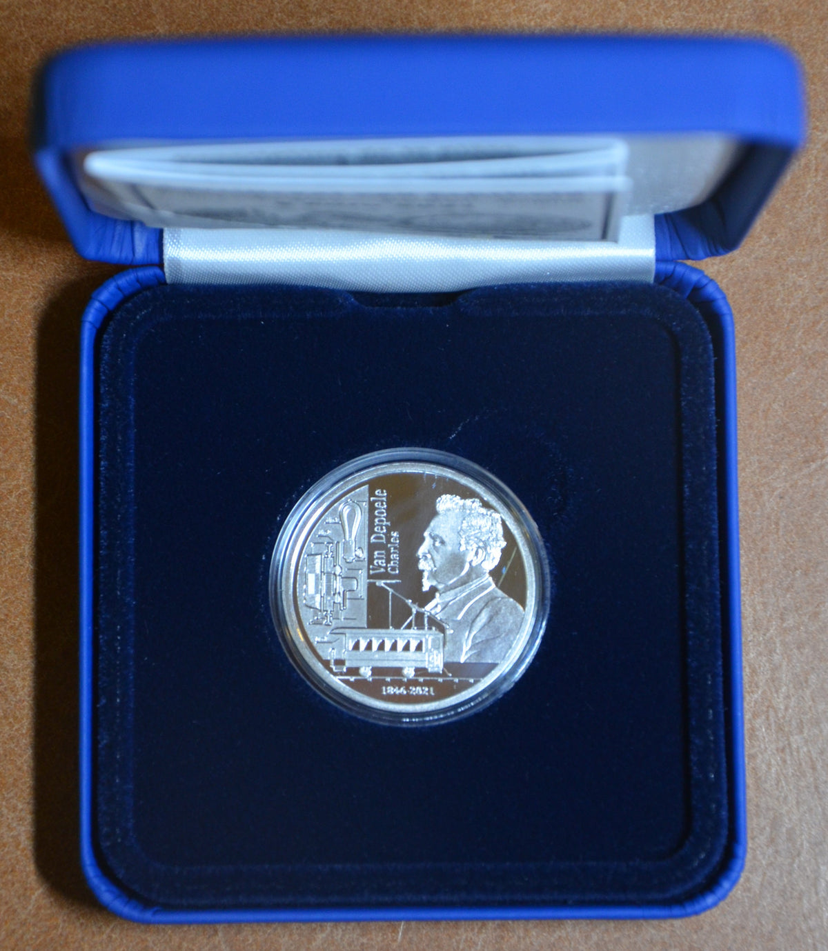 5 Euro Belgium 2021 - Charles van Depoele (Proof)