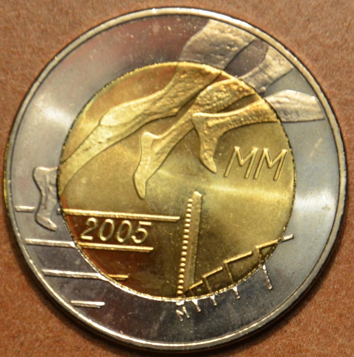 5 Euro Finnország 2005 - Atlétika (UNC)