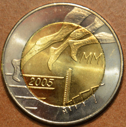 5 Euro Finnország 2005 - Atlétika (UNC)