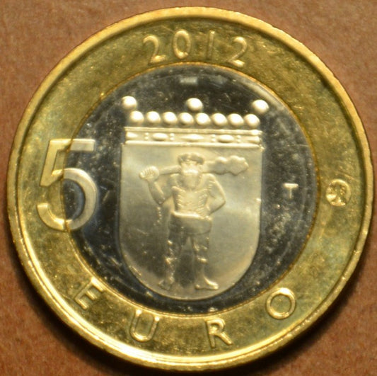 5 Euro Finnország 2012 - A Lumberjack’s Candle híd (UNC)