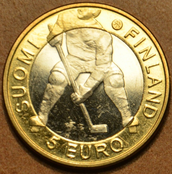 5 Euro Finnország 2012 - IIHF jégkorong (UNC)