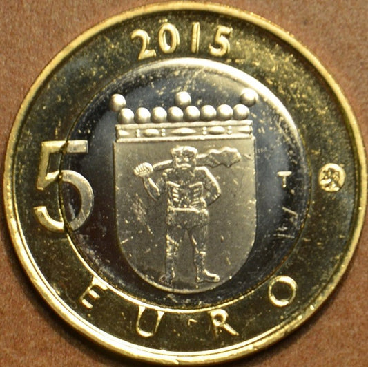 5 Euro Finnország 2015 - Lapland - Rénszarvas (UNC)