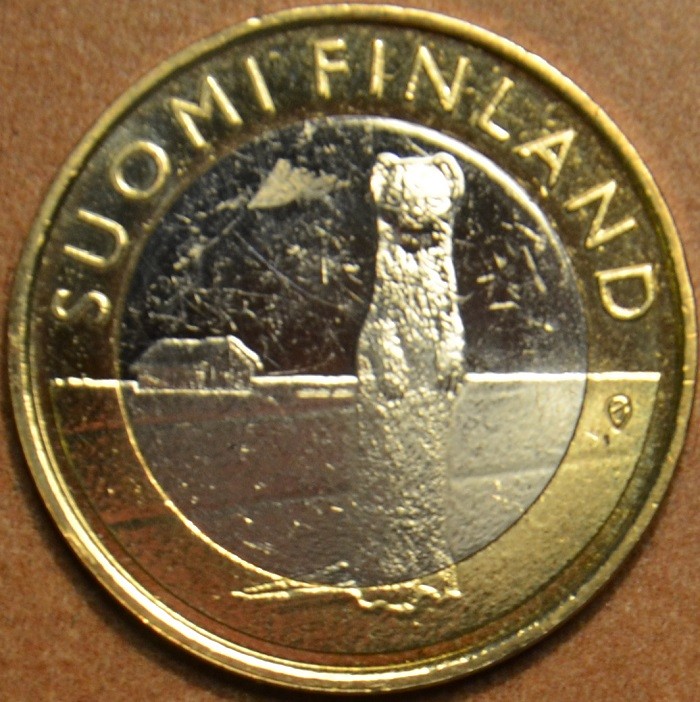 5 Euro Finnország 2015 - Ostrobothnia - Hermelin (UNC)