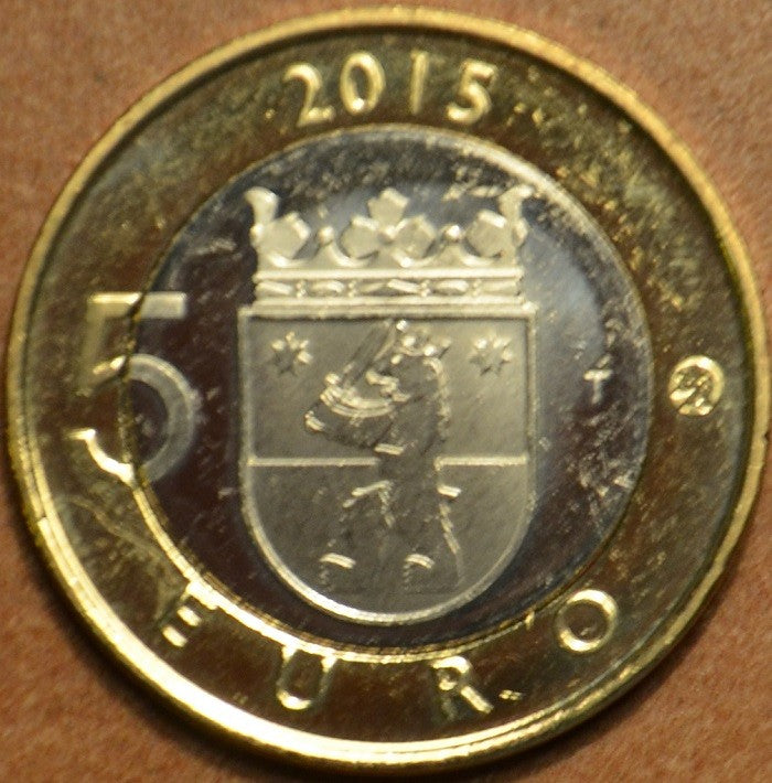 5 Euro Finnország 2015 - Satakunta - Hód (UNC)