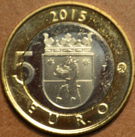 5 Euro Finnország 2015 - Satakunta - Hód (UNC)