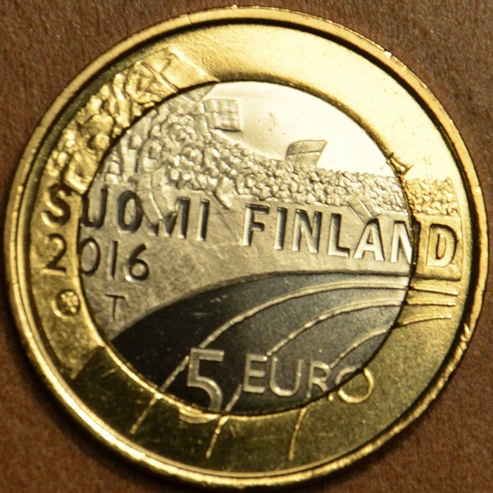 5 Euro Finnország 2016 - Jégkorong (UNC)