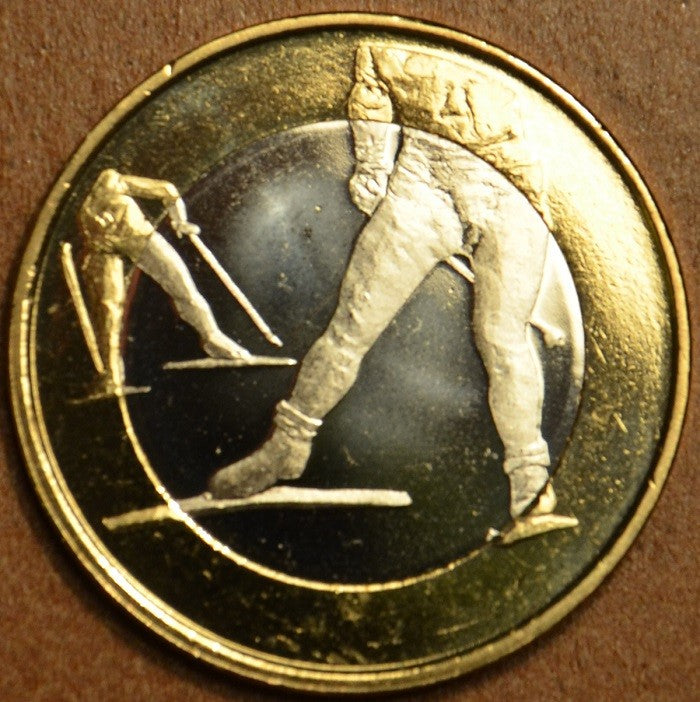 5 Euro Finnország 2016 - Sífutás (UNC)
