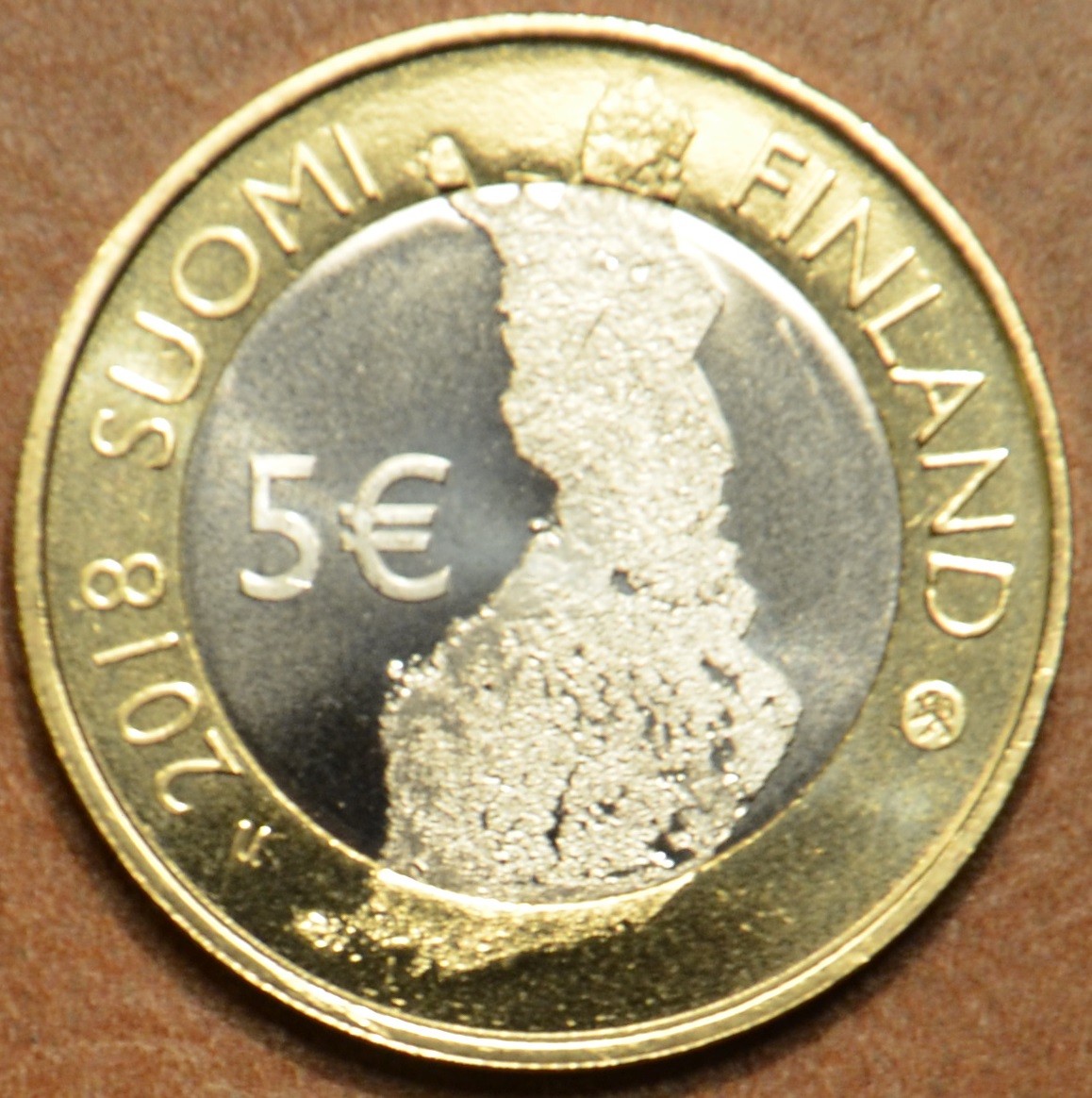 5 Euro Finnország 2018 - Olavinlinna (UNC)