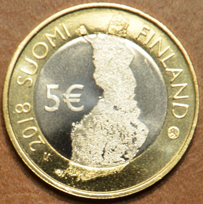 5 Euro Finnország 2018 - Olavinlinna (UNC)