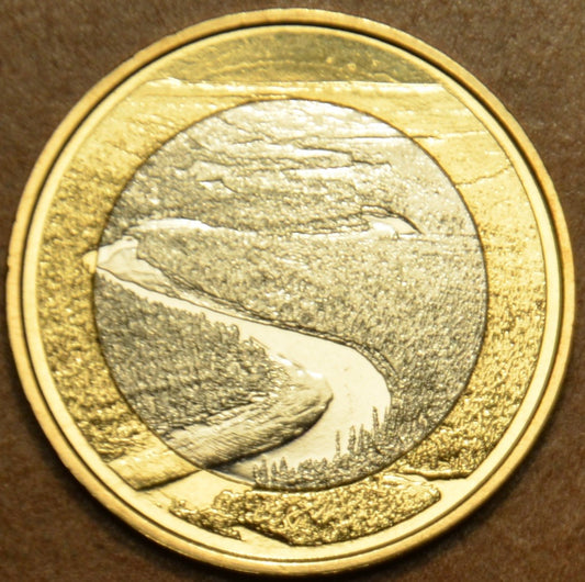 5 Euro Finnország 2018 - Oulankajoki (UNC)