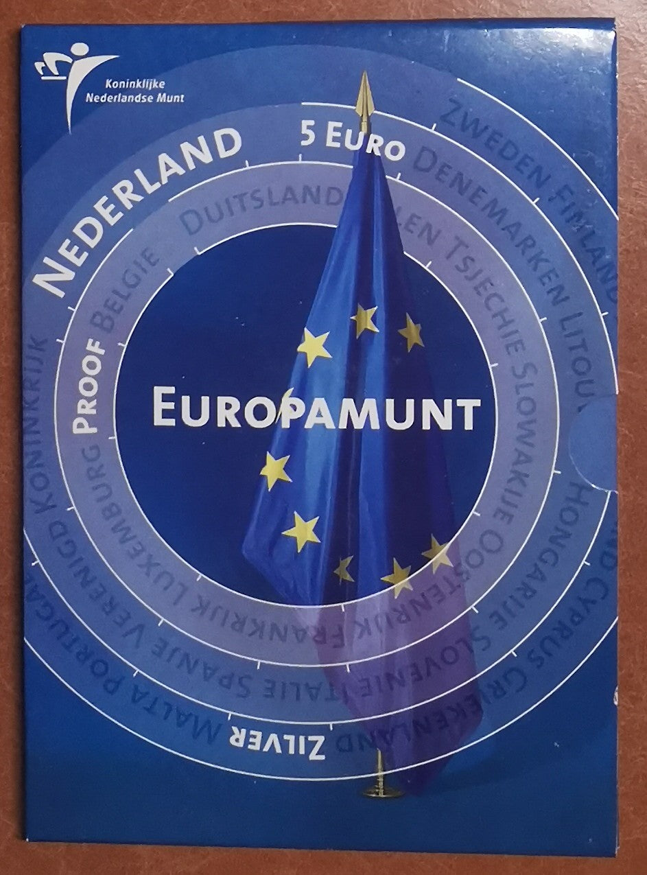 5 Euro Hollandia 2004 - Az EU bővítése (Proof kártya)