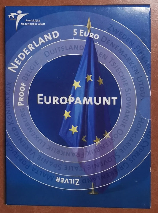 5 Euro Hollandia 2004 - Az EU bővítése (Proof kártya)