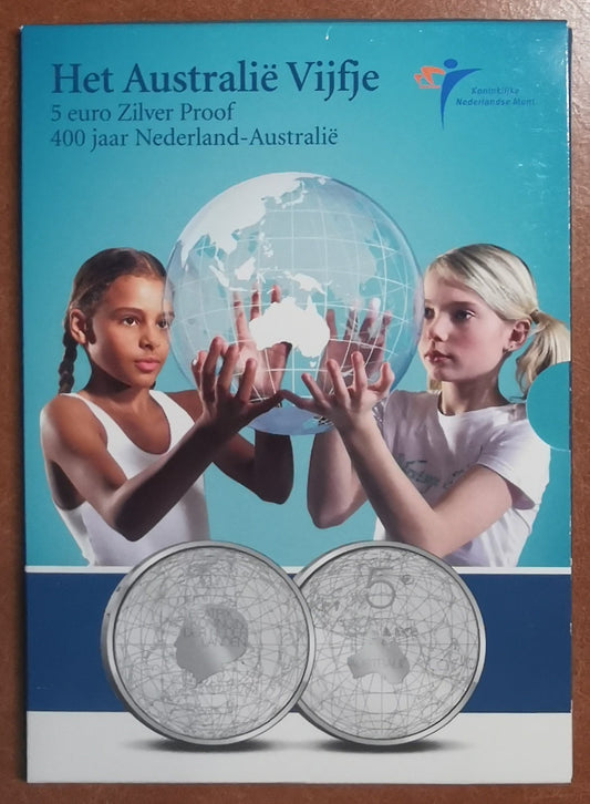5 Euro Hollandia 2006 - Ausztrália (Proof kártya)