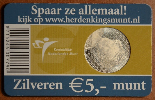 5 Euro Hollandia 2006 - Rembrandt  (BU kártya)