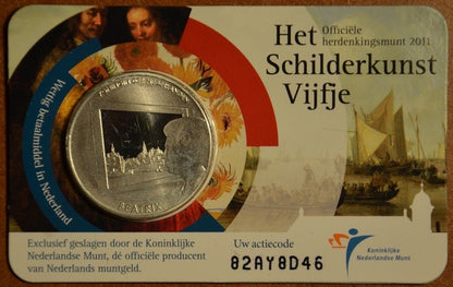5 Euro Hollandia 2011 - A holland festészet (BU kártya)