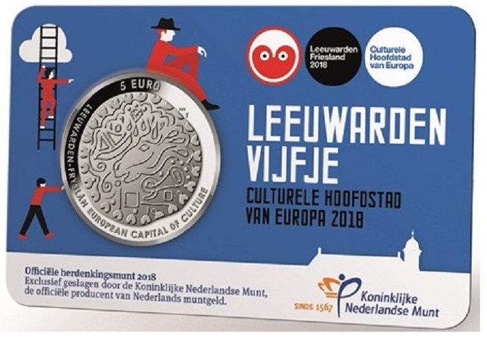 5 Euro Hollandia 2018 - Leeuwarden (UNC)