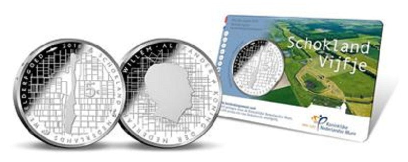5 Euro Hollandia 2018 - Schokland (UNC)