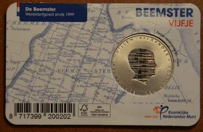 5 Euro Hollandia 2019 - Beemster (UNC)