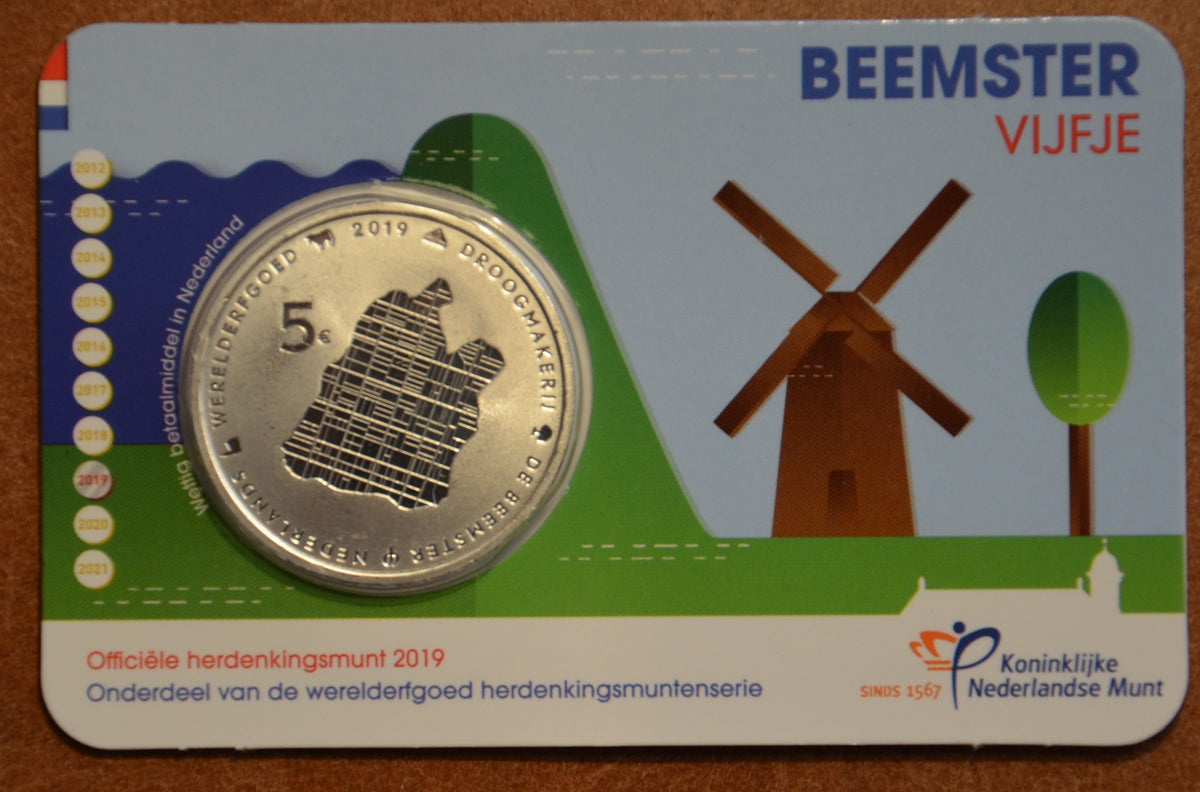 5 Euro Hollandia 2019 - Beemster (UNC)