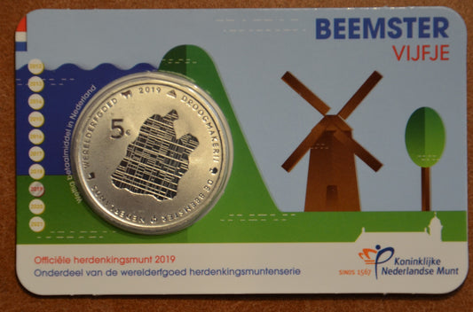 5 Euro Hollandia 2019 - Beemster (UNC)
