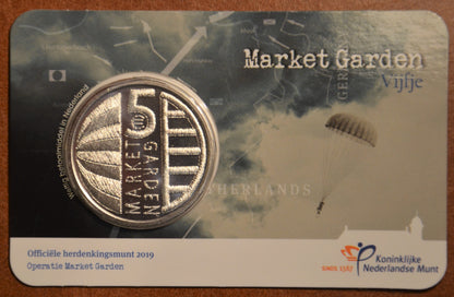 5 Euro Hollandia 2019 - Market garden (UNC)