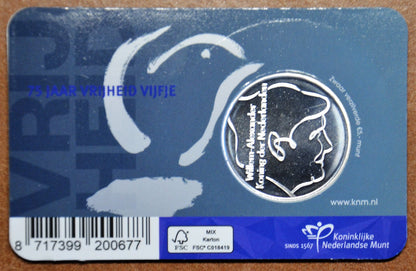 5 Euro Hollandia 2020 - A szabadságharc 75. évfordulója (UNC)